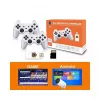 GameBox HY00 64bit Retro 20K Game 4K HDMI Stick Console / Android Box mit 2x Wireless Controllern Weiß