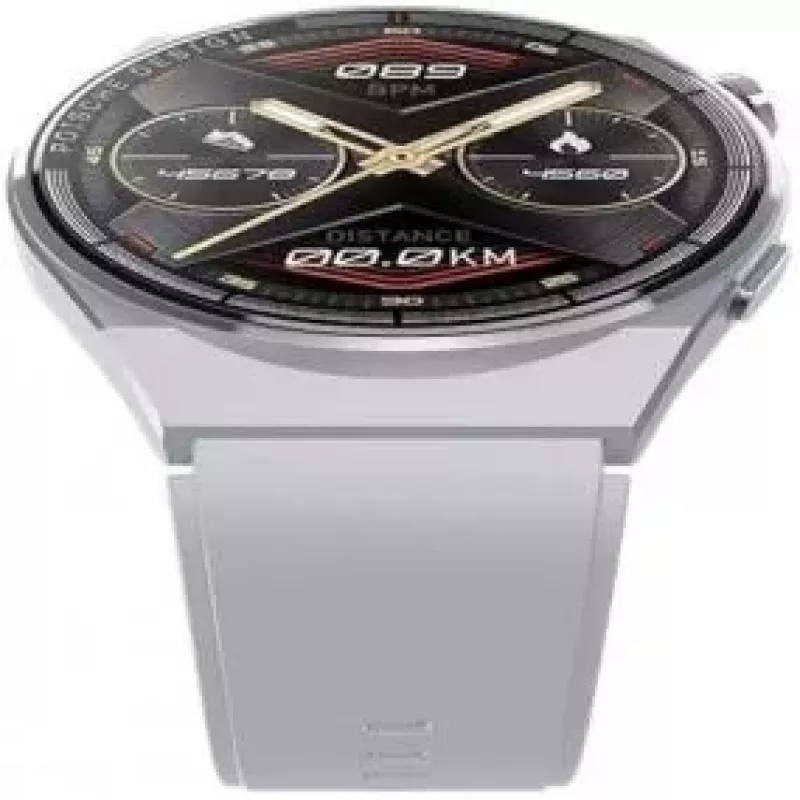 iWear HW23 Max Aluminum Smart Watch 1.52 inch IPS Heart Rate / Oxygen Silver