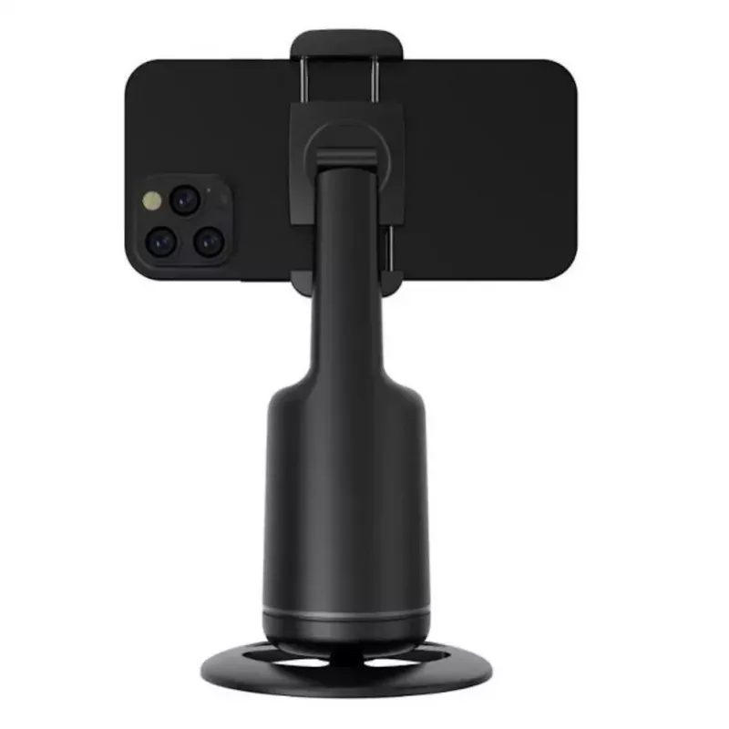 iWear P01 Auto Face 360° Tracking Selfie-Stick-Stativ mit Smartphone-Halterung Schwarz