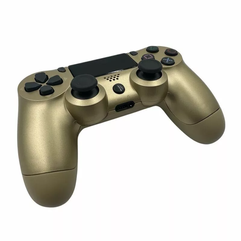 GameBox P4 Wireless Vibration Bluetooth Controller for PlayStation 4 / PC / TV / TV Box Gold