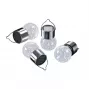 Elight Garden Decor Solar IP65 LED Solo-Laterne Hängend Birnenstil (9x6cm) mit Dämmerungssensor