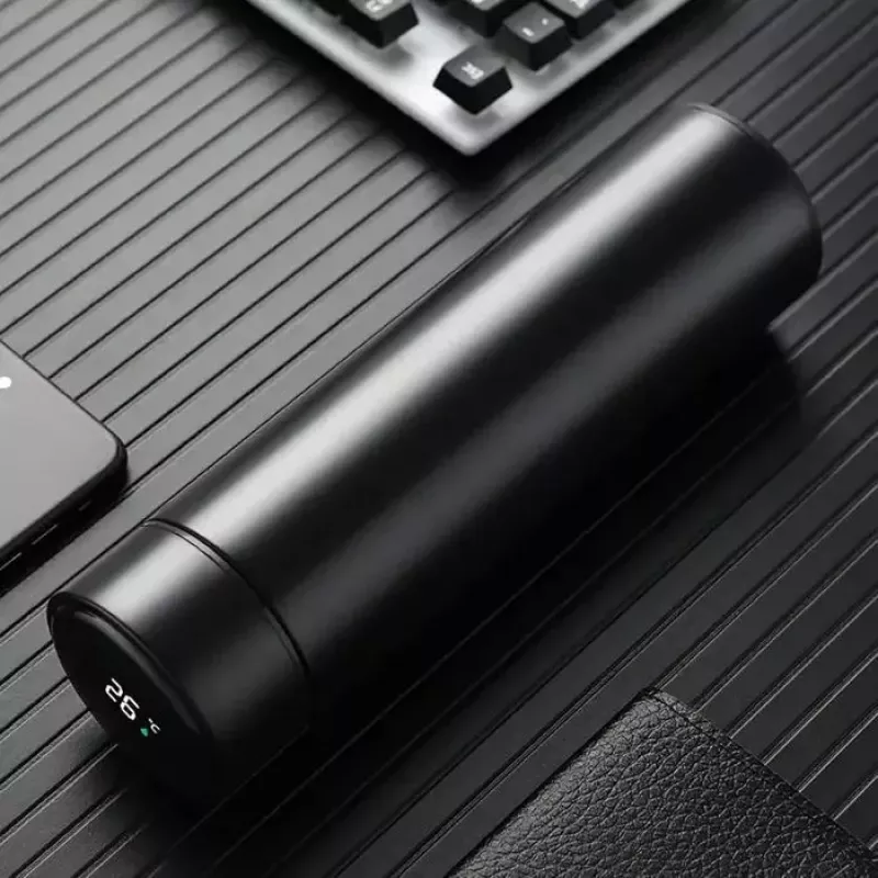 IVY Steel Smart Thermo Vacuum Cup 350ml für heiße und kalte Getränke mit Temperaturanzeige