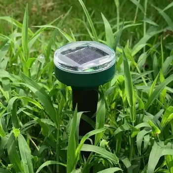 iLike Gardenera Solar Ultraschall-Maulwurf- und Nagetiervertreiber 22,5x6,3 cm Set mit 2 Stück für Garten und Rasen