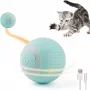 iLike iBL Interaktives Haustierspielzeug Rollball 4,3 cm mit automatischer Bewegung / Nacht-LED USB-C wiederaufladbar