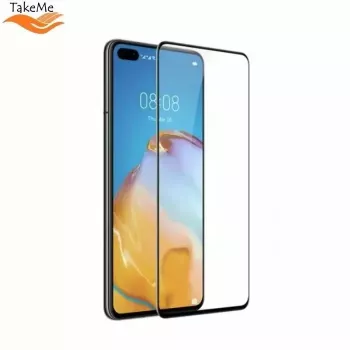 TakeMe Huawei P40 HARD Keramik Vollflächiger Displayschutz aus Glas