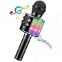iWear M85 Karaoke-Mikrofon mit Lautsprecher, Bluetooth, Aufnahme, Micro SD, USB