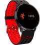 iWear M9 Runde Smart & Fit Watch mit Full Touch 1,3 Zoll IPS, Mediensteuerung, Herzfrequenz, Blutdruck, Schwarz
