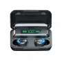 WoW 5C Sport & Leisure Super-Fit TWS Bluetooth 5.1 Stereo Earphones mit HD-Mikrofon und LED-Lade-USB