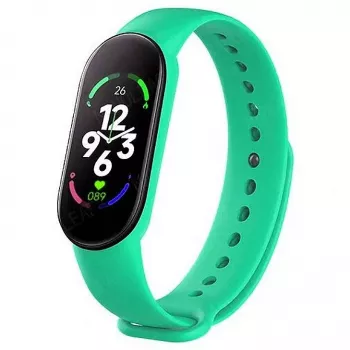 iWear SM7 Smart Bracelet 0.96'' TFT - Fitness Tracker IP67 mit HR & Blutdruck / Social / Schlaf Grün