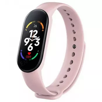 iWear SM7 Smart Bracelet 0,96 inch TFT - Fitness Tracker IP67 mit HR & Blutdruck / Social / Schlaf Pink