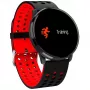 iWear M9 Runde Smart & Fit Watch mit Full Touch 1,3 inch IPS, Mediensteuerung, Herzfrequenz, Blutdruck, Schwarz