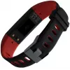 Evelatus Fitness Tracker EFT02 Schwarz Rot