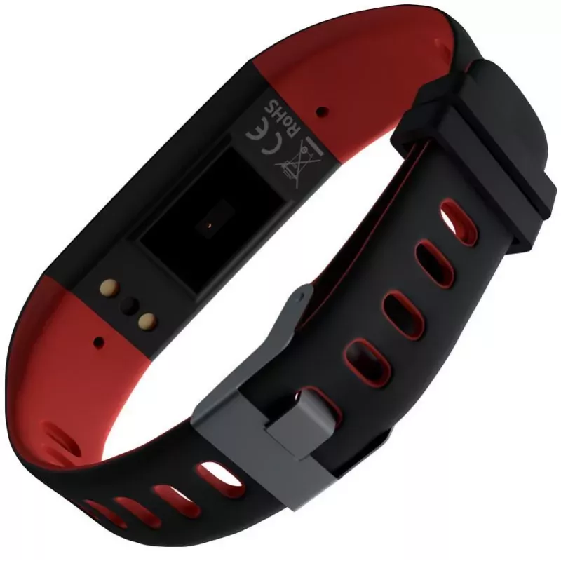 Evelatus Fitness Tracker EFT02 Schwarz Rot