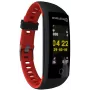 Evelatus Fitness Tracker EFT02 Schwarz Rot