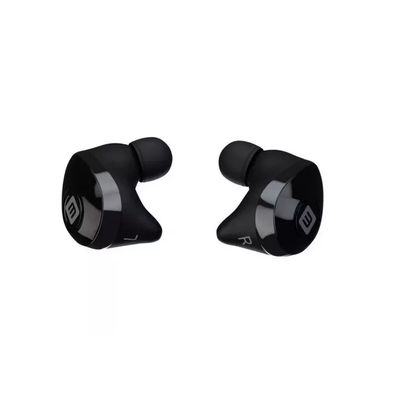 EVELATUS EBE01BK True Wireless Stereo In-Ear Bluetooth 5.0 Kopfhörer mit Ladecase, IPX4, Schwarz