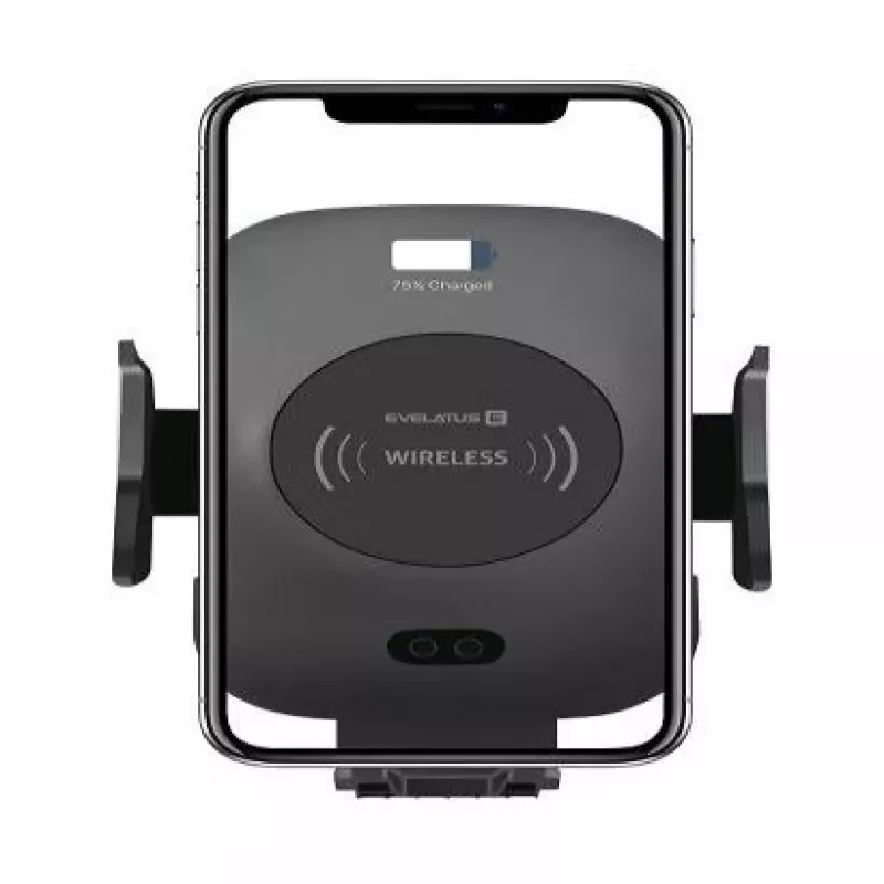 Evelatus Car Holder with Wireless Charging 10W WCH01 Black
