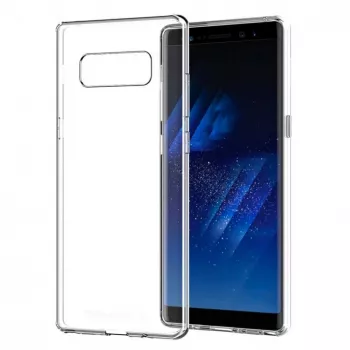 Evelatus Samsung Galaxy Note 8 Clear Silicone Case 1.5mm TPU Transparent