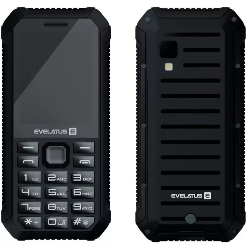 Evelatus Samson DS Black Black Mobiltelefon