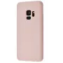 Evelatus Samsung Galaxy S9 Plus Premium Soft Touch Silicone Case Pink Sand