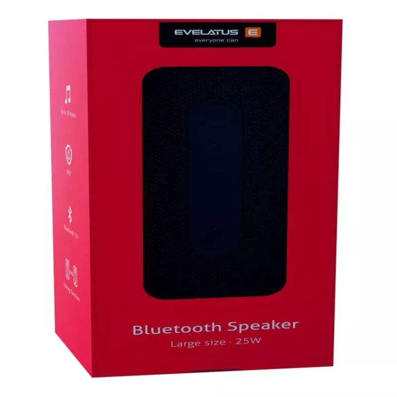 Evelatus Bluetooth Speaker L size EBS03 Schwarz