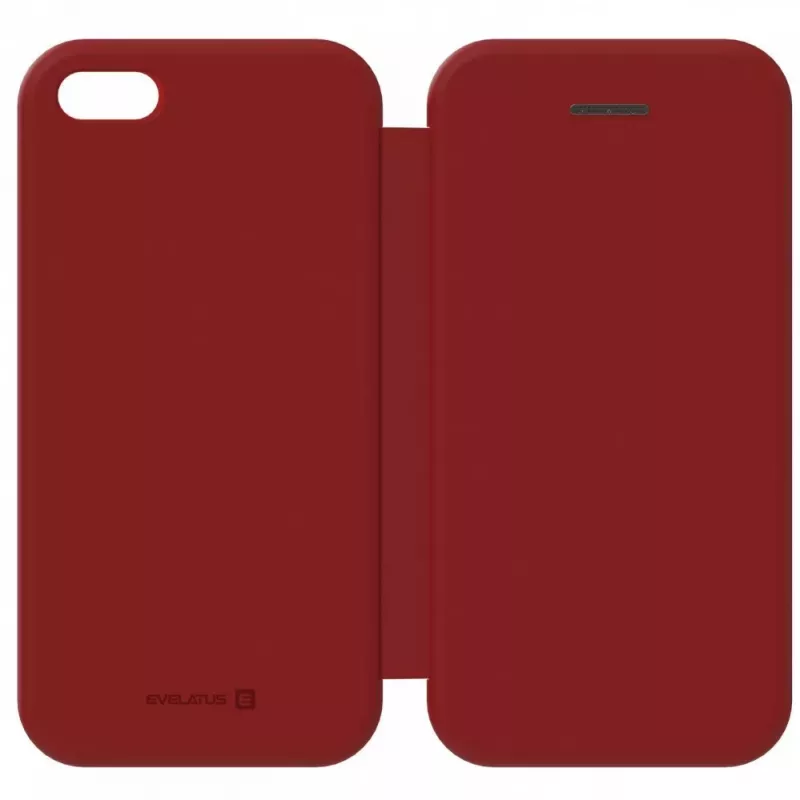 Evelatus Samsung Galaxy A6 Plus 2018 Book Case Weinrot