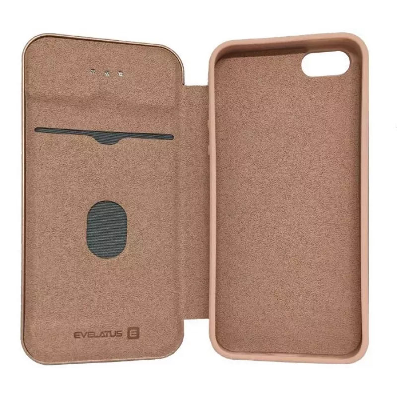 Evelatus Book Case für Xiaomi Redmi 6 Pro / Mi A2 Lite, Roségold