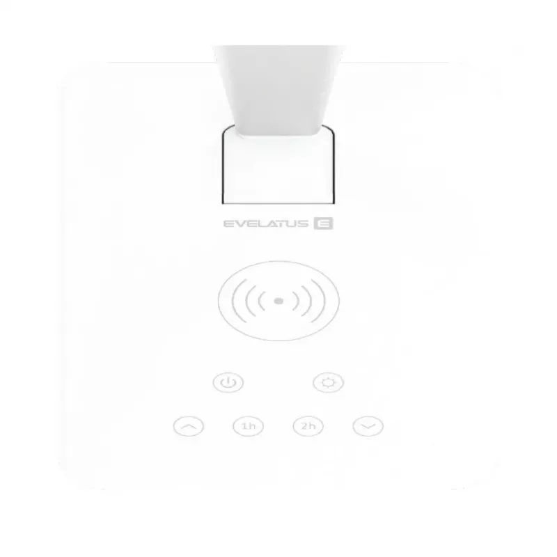 Evelatus Universal-LED-Lampe mit kabelloser Ladefunktion ELW01 Weiß