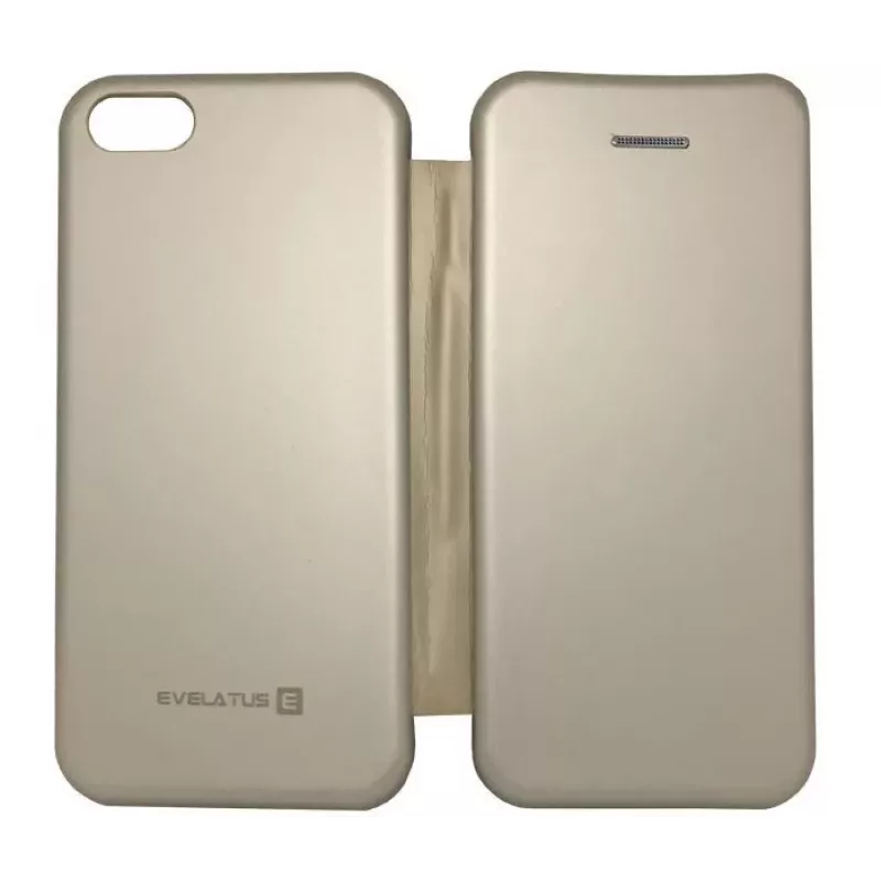 Evelatus Samsung Galaxy A9 2018 Book Case Gold