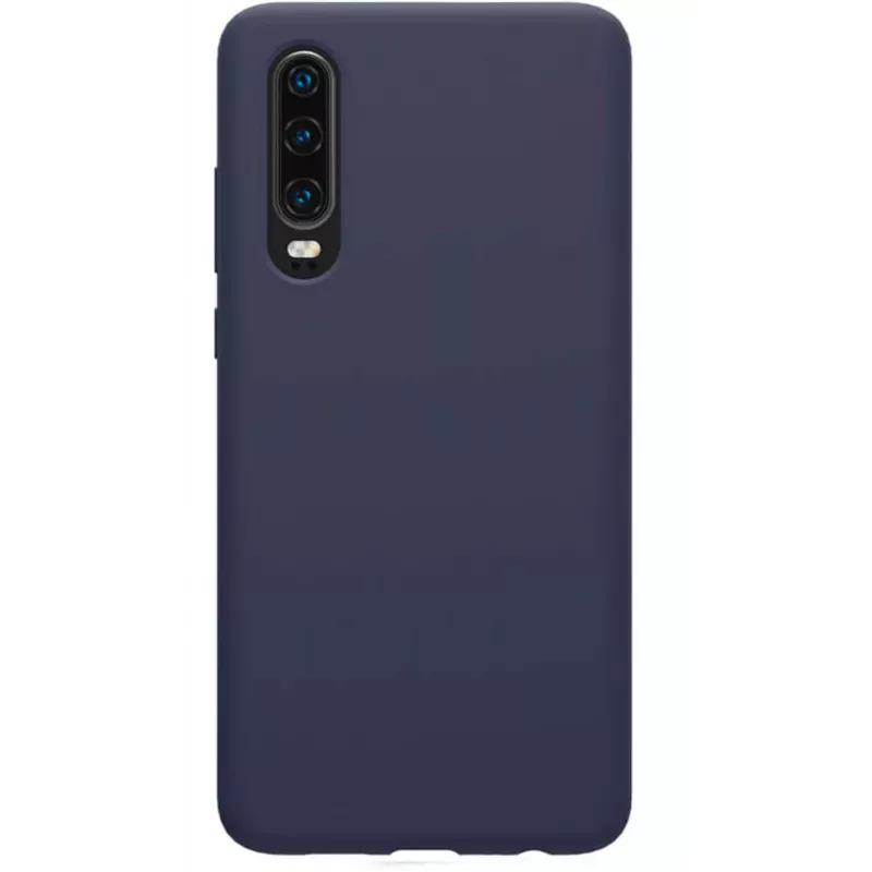Evelatus Huawei P30 Nano Silicone Case Soft Touch TPU Midnight Blue