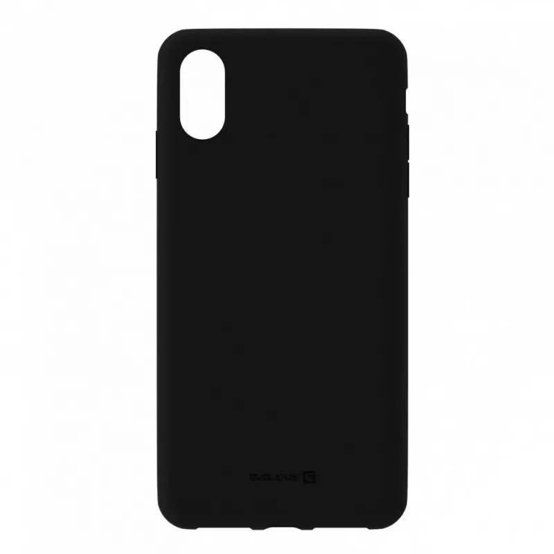 Evelatus Samsung A50 Silikonhülle Schwarz