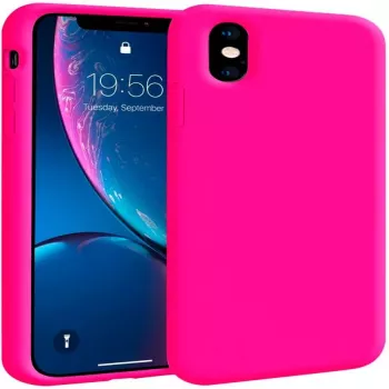 Evelatus Apple iPhone XR Premium Soft Touch Silicone Case Hot Pink