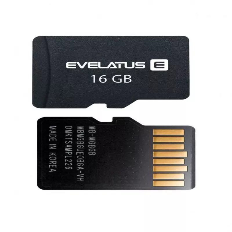 EVELATUS Universal Micro SD Card 16GB 3.0 EMC01 Lesen 60MB/s Schreiben 20MB/s