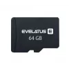 Evelatus MicroSDXC 64GB Class 10 UHS-I U1 V10 Speicherkarte 60MB/s Lesen 20MB/s Schreiben