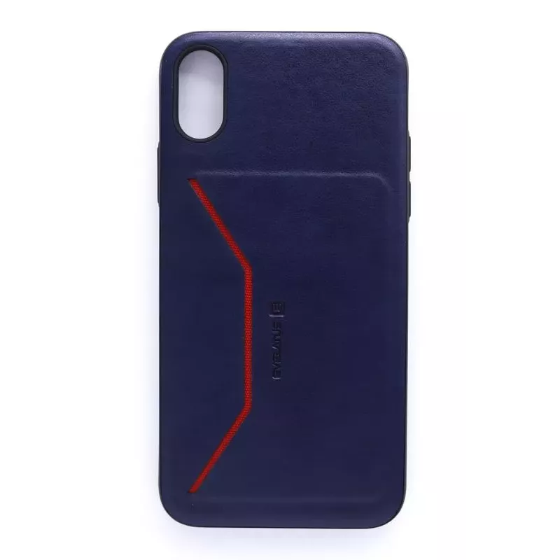Evelatus Apple iPhone X Nobel Blue Silicone Back Cover