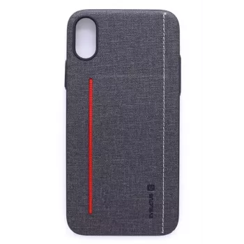 Evelatus Liquid Silicone Back Cover für Apple iPhone X / XS - Schwarz
