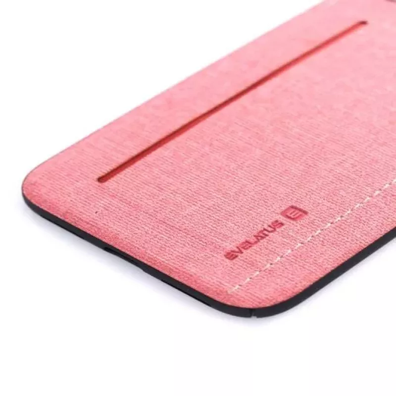 Evelatus Silicone Back Cover für Apple iPhone X / XS, Pink