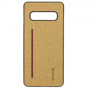 Evelatus Samsung Galaxy S10 Silikonhülle Gelb