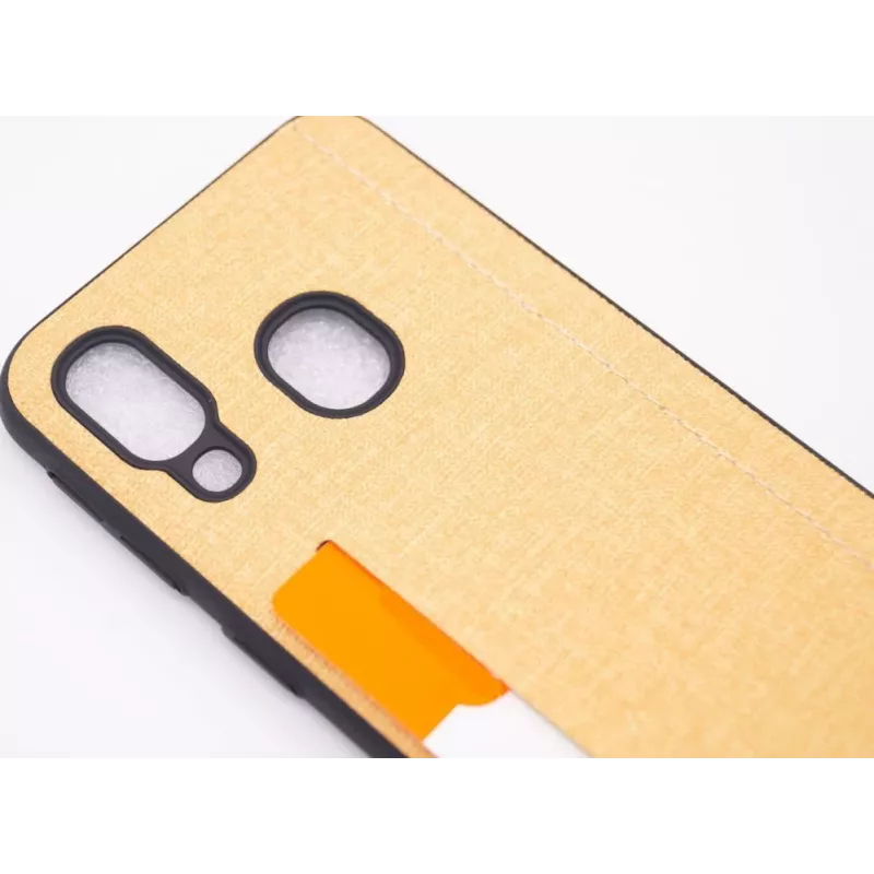 Evelatus Silicone Case für Samsung Galaxy A40 - Gelb