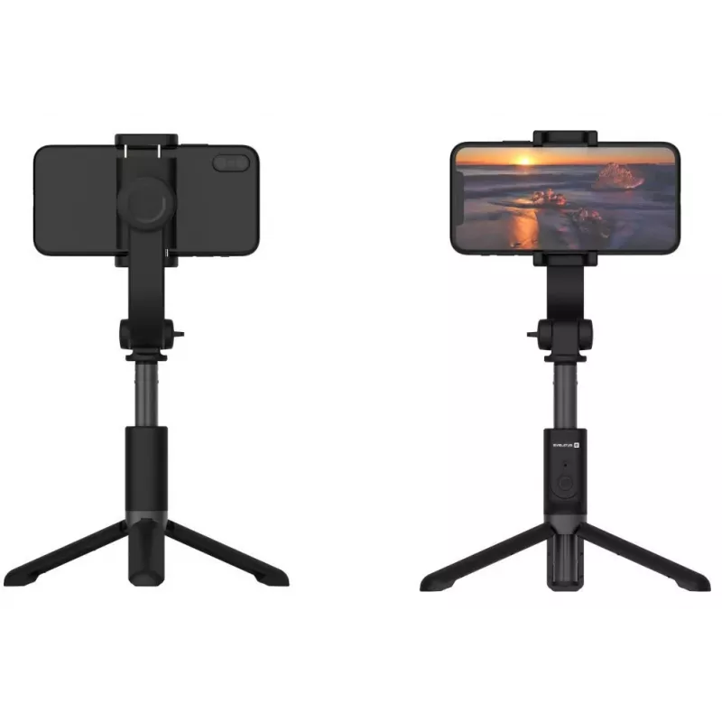 Evelatus Stativständer mit Bluetooth Smart Stabilisator ETS01 Schwarz