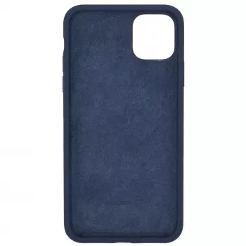 Evelatus Apple iPhone 11 Pro Premium Soft Touch Silicone Case Dark Blue