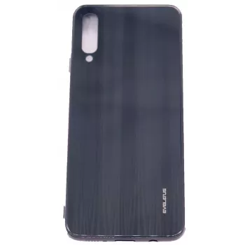 Evelatus Samsung Galaxy A50 Water Ripple Full Color Electroplating Tempered Glass Screen Protector Black