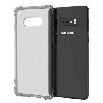 Evelatus Samsung Galaxy S10e Military Shockproof Silicone Case TPU Black