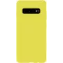 Evelatus Samsung Galaxy S10 Nano Silicone Case Soft Touch TPU Gelb