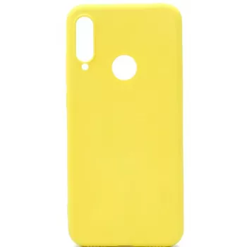 Evelatus Huawei P30 Lite Nano Silicone Case Soft Touch TPU Gelb