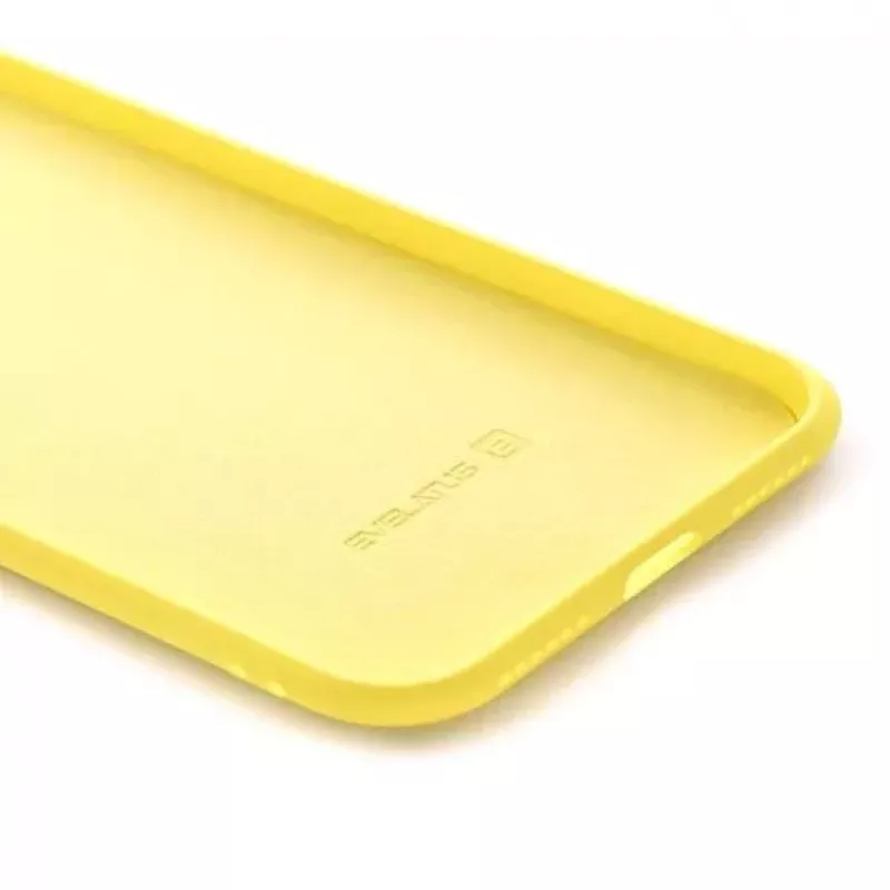 Evelatus Apple iPhone X/Xs Nano Silicone Case Soft Touch TPU Gelb