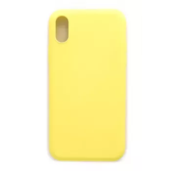 Evelatus Apple iPhone X/Xs Nano Silicone Case Soft Touch TPU Gelb