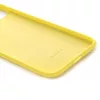 Evelatus Apple iPhone 11 Pro Max Nano Silikon Hülle Soft Touch TPU Gelb