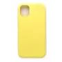 Evelatus Apple iPhone 11 Pro Max Nano Silikon Hülle Soft Touch TPU Gelb