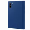 Evelatus Samsung Galaxy Note 10 Premium Soft Touch Silikonhülle Mitternachtsblau