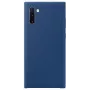 Evelatus Samsung Galaxy Note 10 Premium Soft Touch Silikonhülle Mitternachtsblau